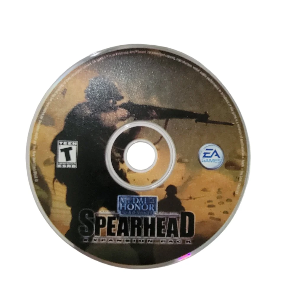 Medal of Honor Allied Assault 2 CD & Spearhead Expansion Pack 1CD for PC 2002